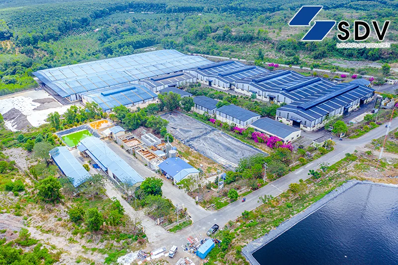tổng quan khu xử lý chất thải của công ty Sonadezi SDV