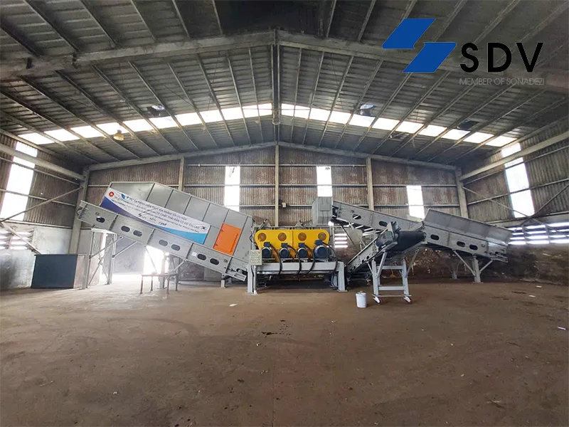 Hệ thống sản xuất viên nén RDF của công ty Sonadezi SDV
