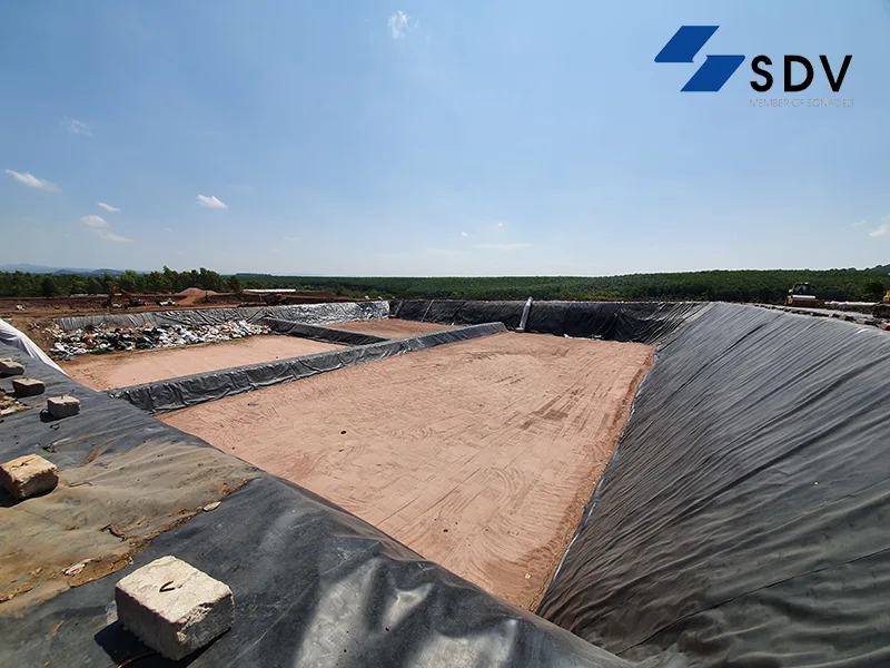 ô chôn lấp HVS của công ty Sonadezi SDV