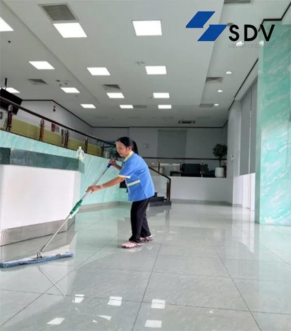 Dịch vụ vệ sinh văn phòng công ty của công ty Cổ phần Dịch vụ Sonadezi