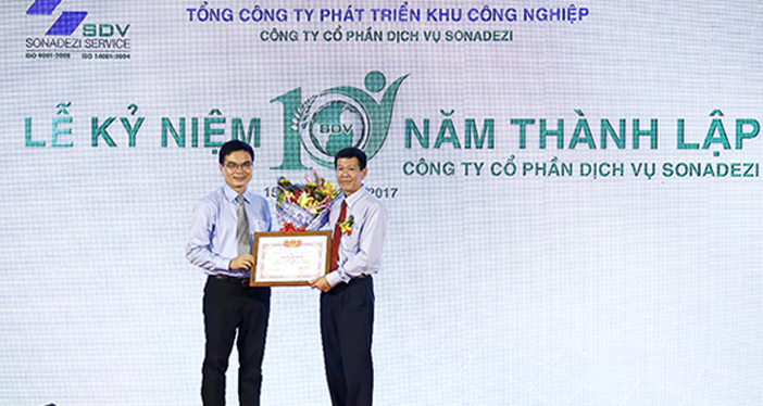 Chương trình kỉ niệm thành lập Công ty SDV – 10 năm hình thành và phát triển (15/5/2007-15/5/2017)