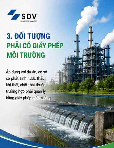 Những đối tượng nào phải có giấy phép môi trường