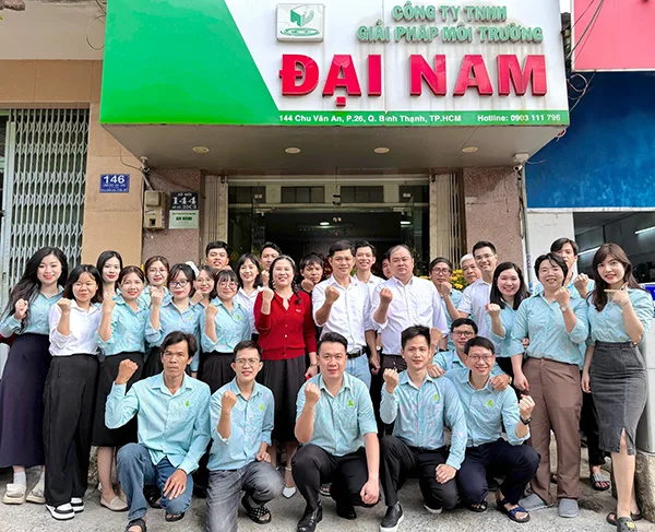 Đội ngũ nhân sự công ty môi trường Đại Nam