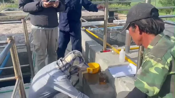 Xây dựng trạm xử lý chất thải tại công ty môi trường Bình Minh
