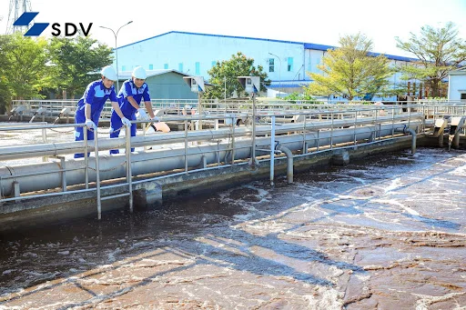 Hệ thống xử lý nước thải công nghiệp hiện đại