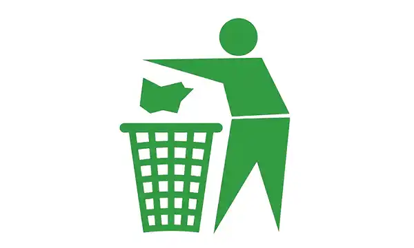  Biểu tượng vứt rác vào thùng (Keep Your Country Tidy)