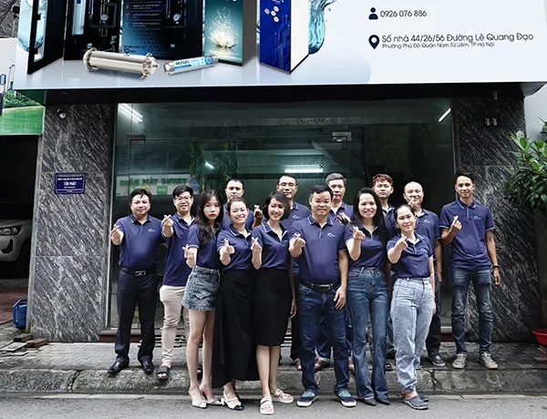 Đội ngũ nhân sự tại công ty môi trường Nguồn Sống Xanh