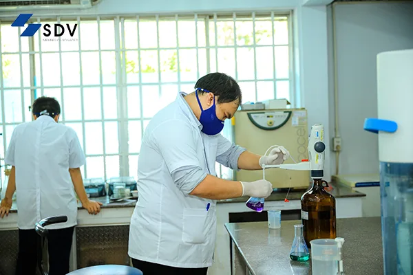 Phòng thí nghiệm của công ty môi trường Sonadezi-SDV