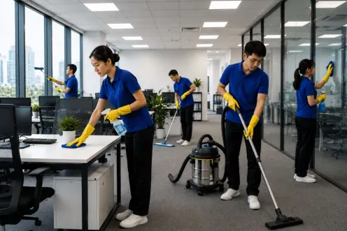 Quy trình làm sạch của dịch vụ vệ sinh công nghiệp tại Sonadezi