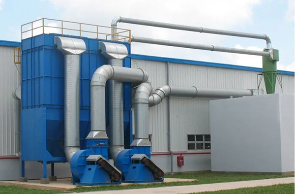 Khu vực xử lý của công ty môi trường Thắng Phát